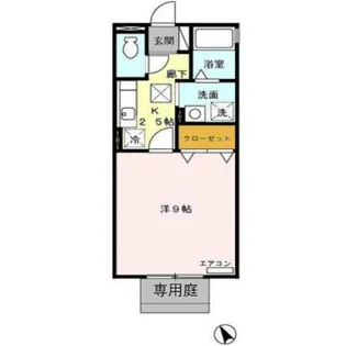 Hermana (エルマナ)【2階】の間取り