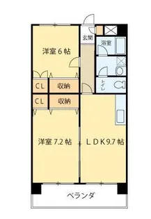 第5ジーオンビル【4階】の間取り