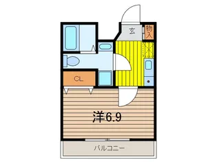 アクシーズタワー川口幸町【10階】の間取り