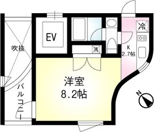 corte【4階】の間取り