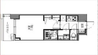 大阪府大阪市浪速区元町3【マンション】の間取り