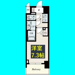 S-RESIDENCE東海通【11階】の間取り