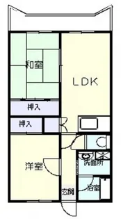サンプレイス大島【3階】の間取り
