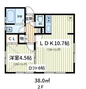 近藤邸【2階】の間取り