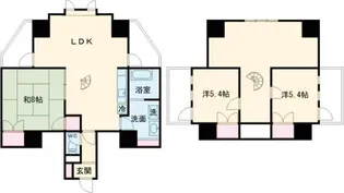 プレサM【4階】の間取り