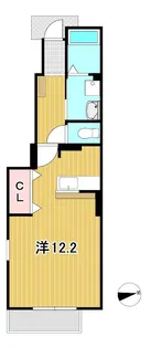 パン・グリシーヌ【1階】の間取り