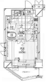 東京都江東区木場5【マンション】の間取り