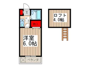 グリーンアベニュー.【2階】の間取り