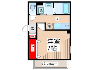ポンピエール板橋本町【2階】の間取り