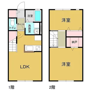 オハナ【1階】の間取り