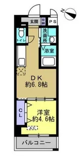 トレステーラALEXIII【4階】の間取り
