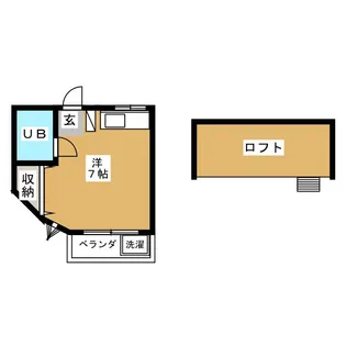 SKハイツ【1階】の間取り