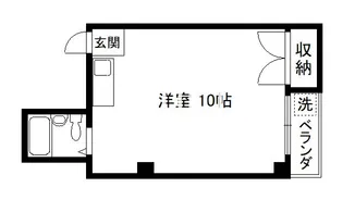 スチュディオエトレ88【1階】の間取り