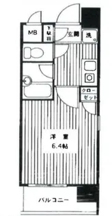 アーバイル三田慶大前【7階】の間取り