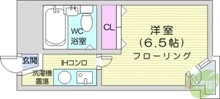 ベルシティ旭ヶ丘【3階】の間取り