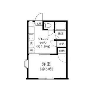 ユーハイム日新【2階】の間取り
