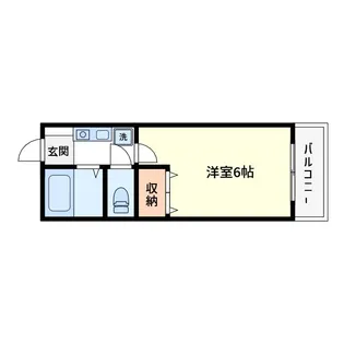 ジョイフル亀有【1階】の間取り