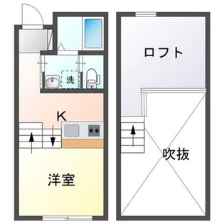 ラ・フィーネKUYAMA A棟【2階】の間取り