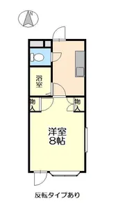 コーポソイビーン ノースツリー(N棟)【1階】の間取り