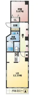 ゴメイビル【2階】の間取り