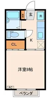 プレジール泉【2階】の間取り