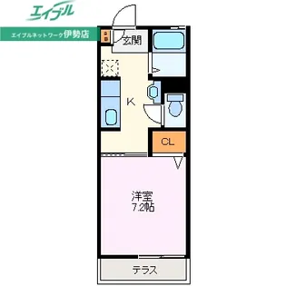 グランシード曽祢【2階】の間取り