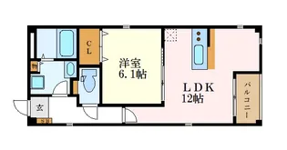 LUCE II【3階】の間取り