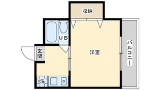 春日薩摩マンション【3階】の間取り