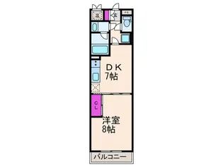 サンロイヤル スミの間取り