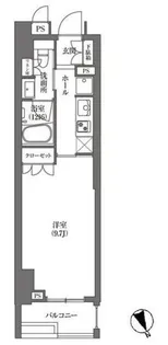 HAMACHO APARTMENTS【4階】の間取り