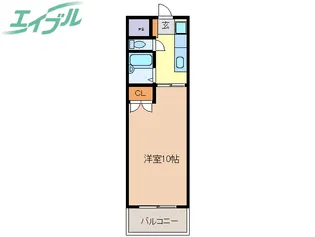 エルフィン【2階】の間取り