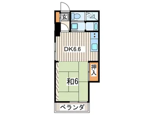 田口ビルド【2階】の間取り