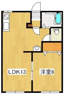 ヴィラリエゾン【2階】の間取り