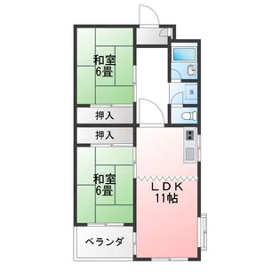 Linoa Court【3階】の間取り