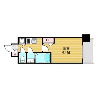 アドバンス新大阪ウエストゲートII【2階】の間取り