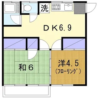 福寿荘【1階】の間取り
