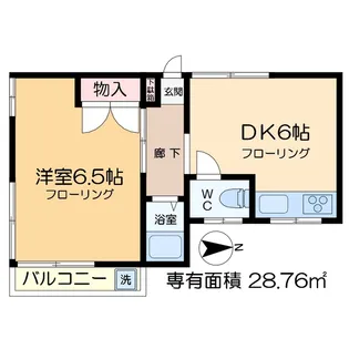 小川荘【2階】の間取り
