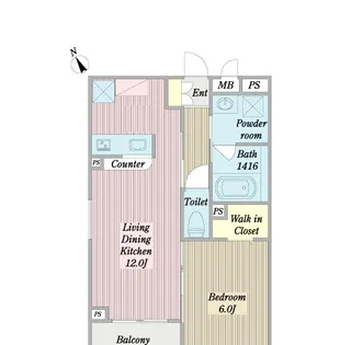 Nova Era【2階】の間取り