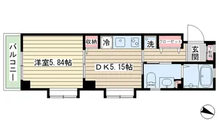 Michi Terrace【2階】の間取り