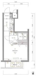アルテシモパーチェ【4階】の間取り