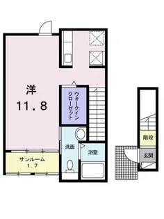 エスポワール・MK【2階】の間取り