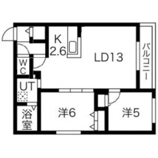 ヴィヴァーチェN19【3階】の間取り