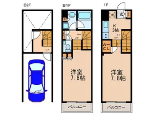 OKコート・KOTAKEIIの間取り