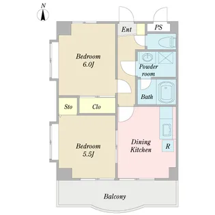 シュール【2階】の間取り