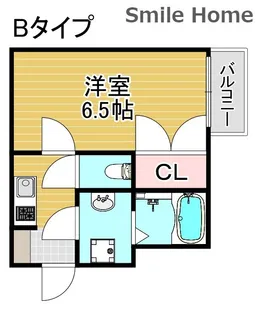 RaysProduct西住之江adamU【4階】の間取り