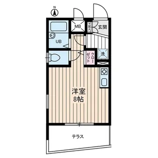 ルピナス ヤマジ【1階】の間取り
