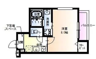 フジパレス下新庄駅東1番館【2階】の間取り