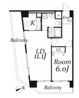 信越ビル【7階】の間取り
