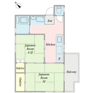 コーポアイ【2階】の間取り