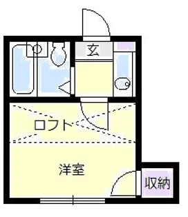 レジデンス平塚【2階】の間取り